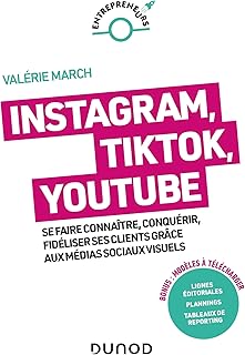 Instagram, Tik Tok, YouTube: Se faire connaître, conquérir, fidéliser ses clients grâce aux médias sociaux visuels